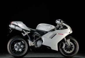 ducati,848,белый,мотоцикл