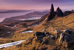 скалы,вода,природа,шотландия,горы