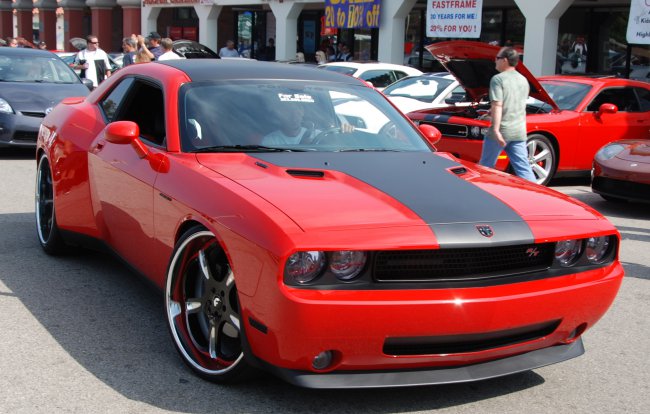 dodge,tuning,red,challenger,forgiato