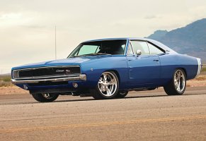 1968,dodge,charger,додж,muscle car,обои,wallpapers