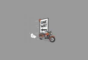 мото,мотоцикл,байк,дым,один путь,минимализм