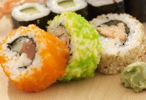 суши,еда,японская кухня,роллы,макро