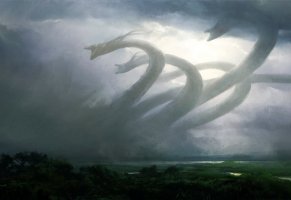 буря,чудовище,дракон